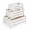 NEX™ Distressed Wood Storage Containers Display Risers Set